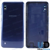 Задняя крышка Samsung A105F (A10) со стеклом камеры (синий)