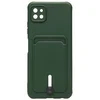 Чехол-накладка - SC304 с картхолдером для "Samsung SM-A226 Galaxy A22s 5G" (dark green) (208722)