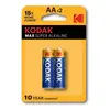 Батарейки Kodak Max Super Alkaline АА (LR6), 2 шт (LR6-2BL)