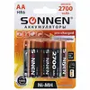 Аккумуляторы Sonnen Ni-Mh, АА (HR6), 2700mAh, 6 шт (455608)