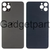 Задняя крышка iPhone 11 Pro Max Черная (Space Gray, Black) Оригинал