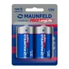 Батарейки Maunfeld Pro Long Life Alkaline LR20 (D), 2 шт (MBLR20-BL2)