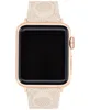 Ремешок из песочного холста 38/40/41 мм ремешок для apple watch COACH