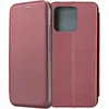 Чехол-книжка для Xiaomi Redmi 10C (темно-красный) Fashion Case