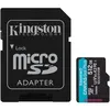 Карта памяти microSDXC UHS-I U3 Kingston Canvas Go! Plus 512 ГБ, 170 МБ/с, Class 10, SDCG3/512GB, 1 шт., переходник SD