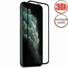 Защитное стекло 3D для Apple iPhone 11 Pro [изогнутое клеится на весь экран] Red Line (черное)