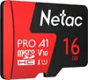 Флеш-накопитель NeTac Карта памяти Netac MicroSD P500 Extreme Pro 16GB, Retail version card only