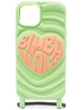 Bimba y Lola чехол для iPhone 14 с тисненым логотипом, зеленый