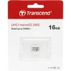 Карта памяти microSDHC UHS-I U1 Transcend 16 ГБ, 95 МБ/с, Class 10, TS16GUSD300S, 1 шт., без адаптера