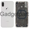 Задняя крышка в сборе iPhone X Серебряная, Белая (Silver, White) Оригинал