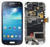 Дисплей для Samsung Galaxy S4 Mini (i9190) в сборе с тачскрином и рамкой, черный