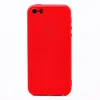 Чехол-накладка ORG Full Soft Touch для "Apple iPhone 5/iPhone 5S/iPhone SE" (red)