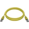 Патч-корд NTSS NTSS-PC-UTP-RJ45-5e-0.15-LSZH-YL, вилка RJ-45, вилка RJ-45, кат.5E, LSZH, 0.15м, желтый