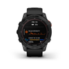 Умные часы Garmin Fenix 7 Solar Edition, 1.3&quot;, Wi-Fi, темно-серый