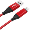 Кабель Akai USB-A to micro-USB 1m Red