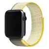 Ремешок Red Line нейлоновый для Apple Watch 42-44mm S3/S4/S5 SE/S6/S7/S8, морская соль с желтым/синим краем (УТ000036309)