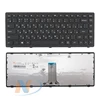 Клавиатура для Lenovo FLEX 14 черная с рамкой P/N: 25-213957, 25213957, 9Z.NAASW.L0R, NSK-BLLSW