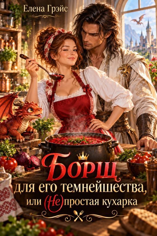 Борщ для его темнейшества, или (Не)простая кухарка (Елена Грэйс) — читать книгу онлайн в Букси