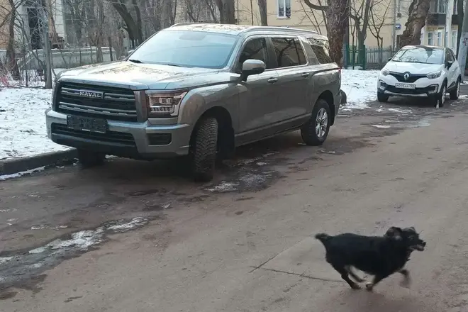 Огромный джип!