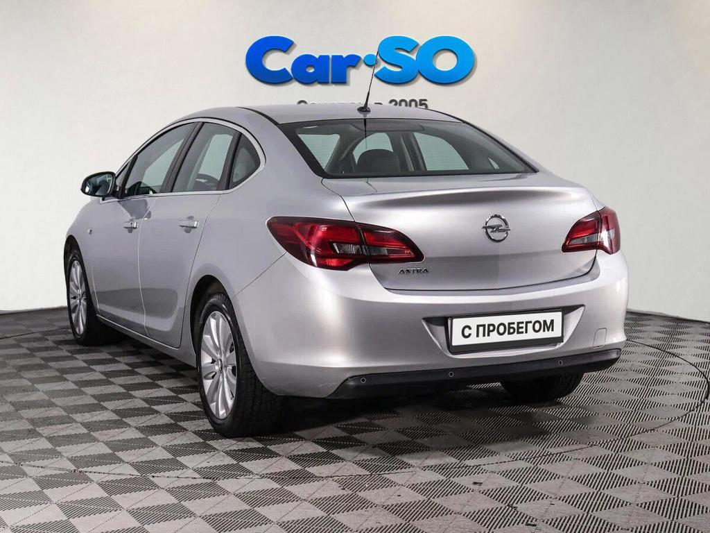 Opel Astra, J Рестайлинг