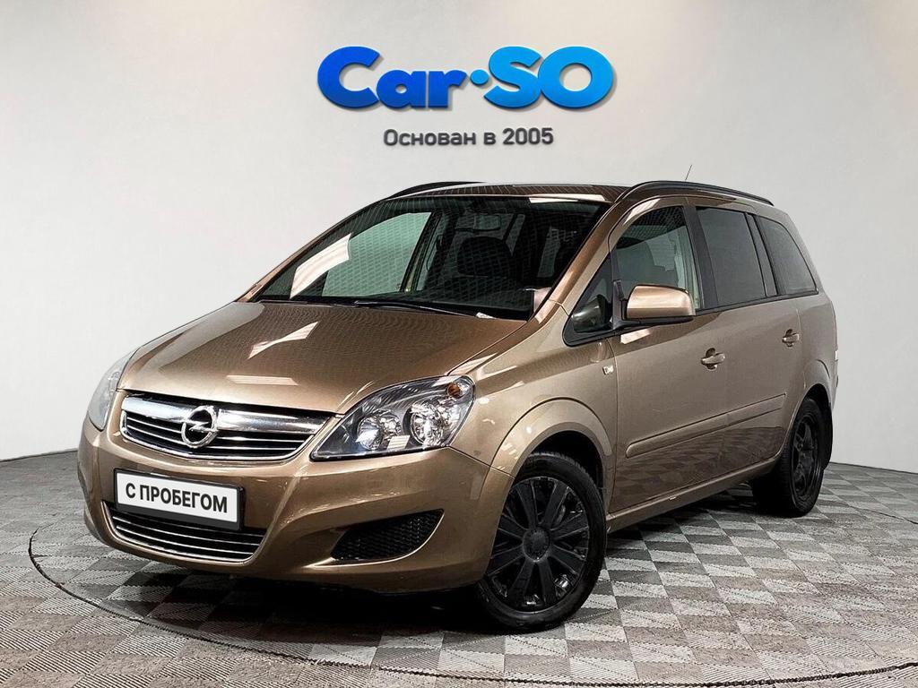Opel Zafira, B Рестайлинг