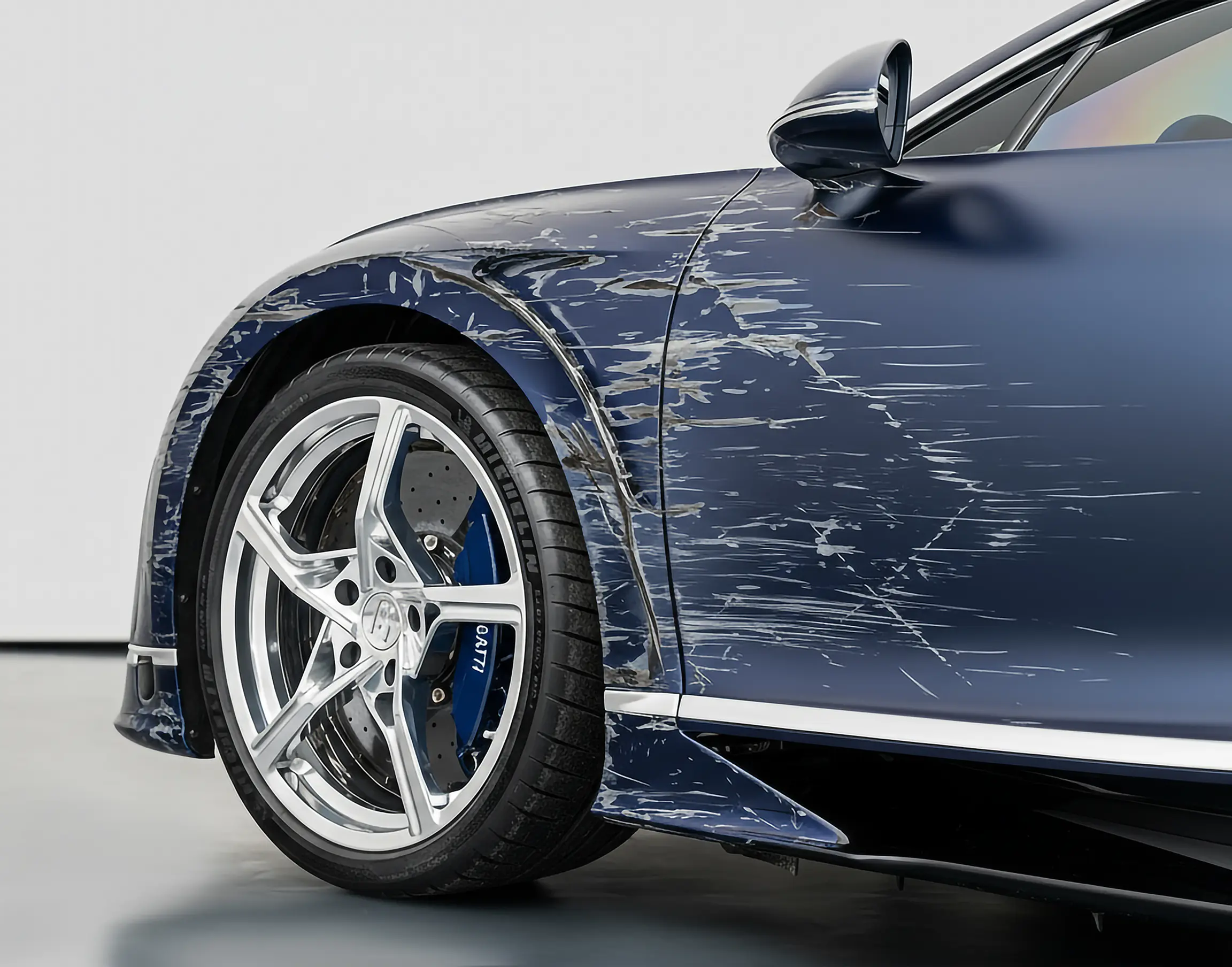 Выпрямление вмятин и локальная окраска