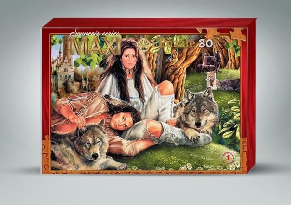 Пазлы (80)  Дикий мир 