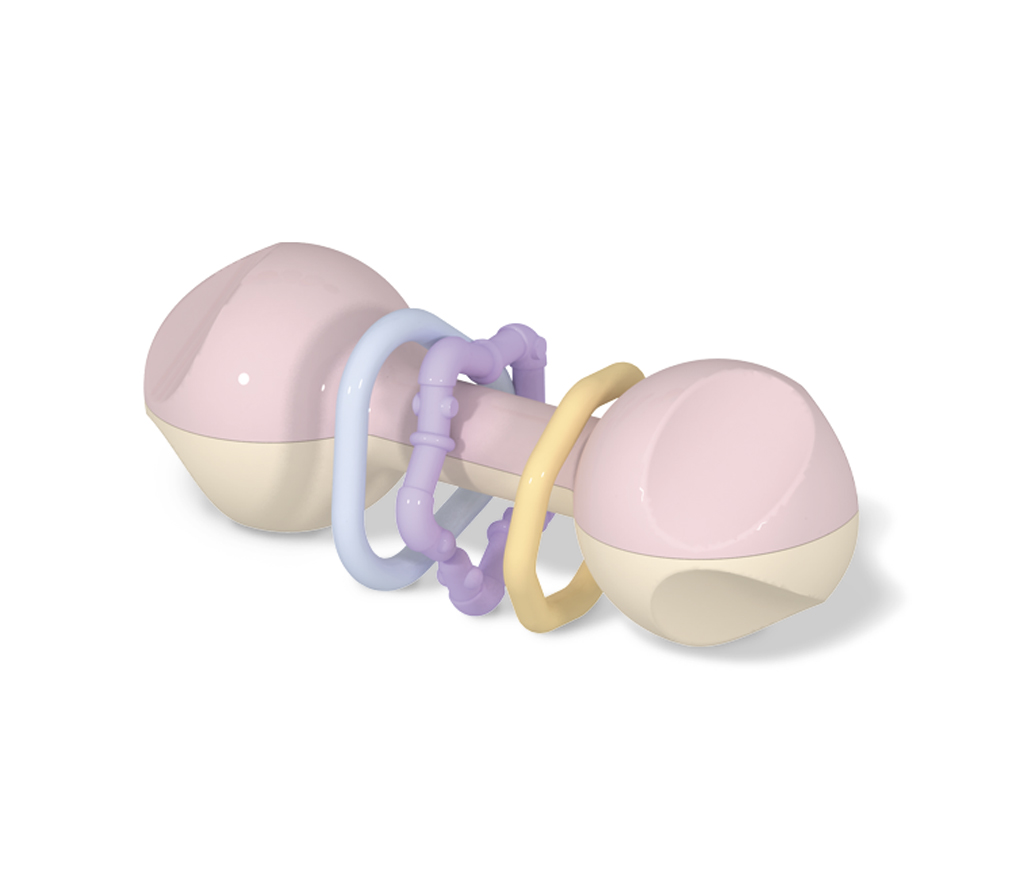 Погремушка «Гантелька». Коллекция «Зефир»