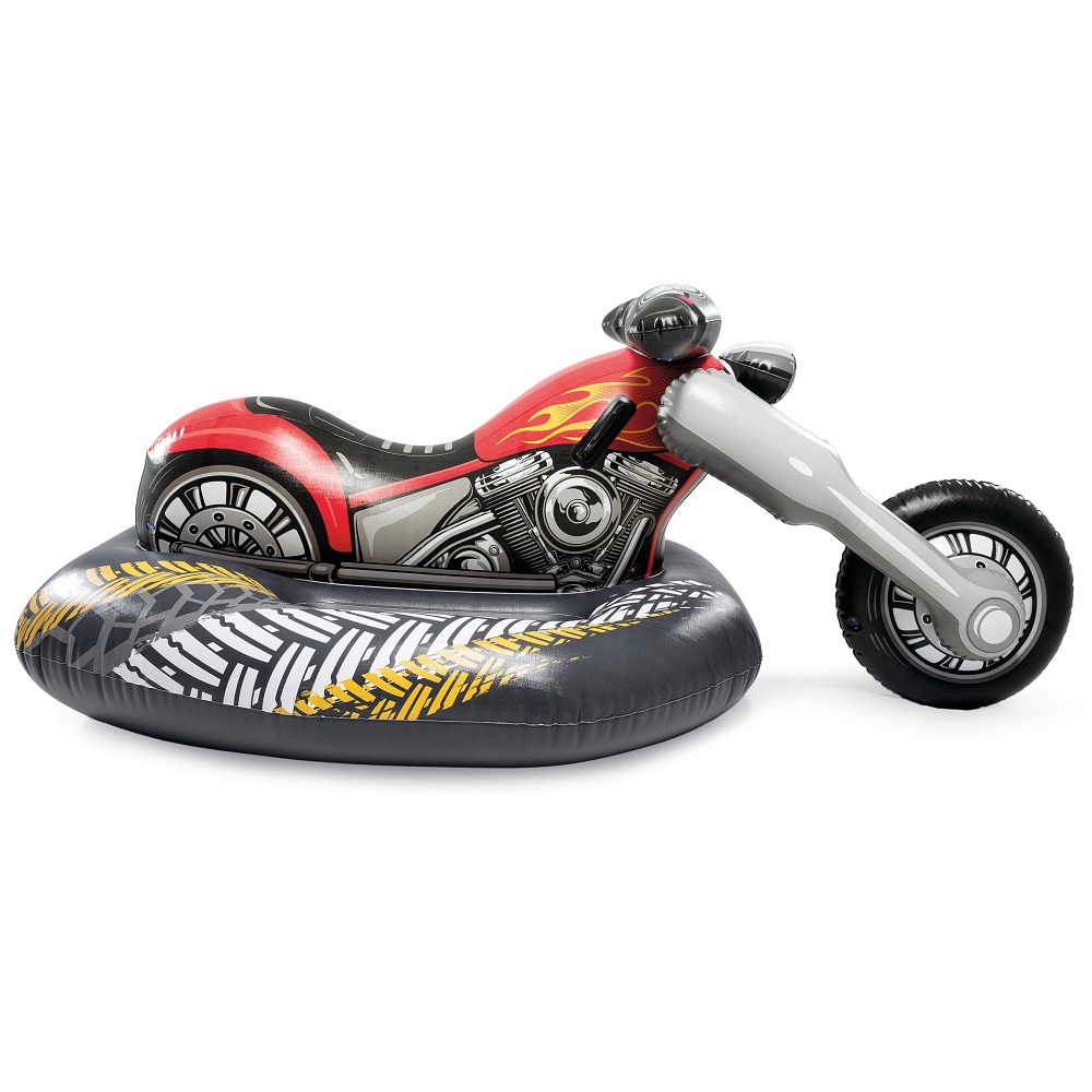 Плот для плавания Мотоцикл 183x79х71 см.  INTEX. (в коробке)