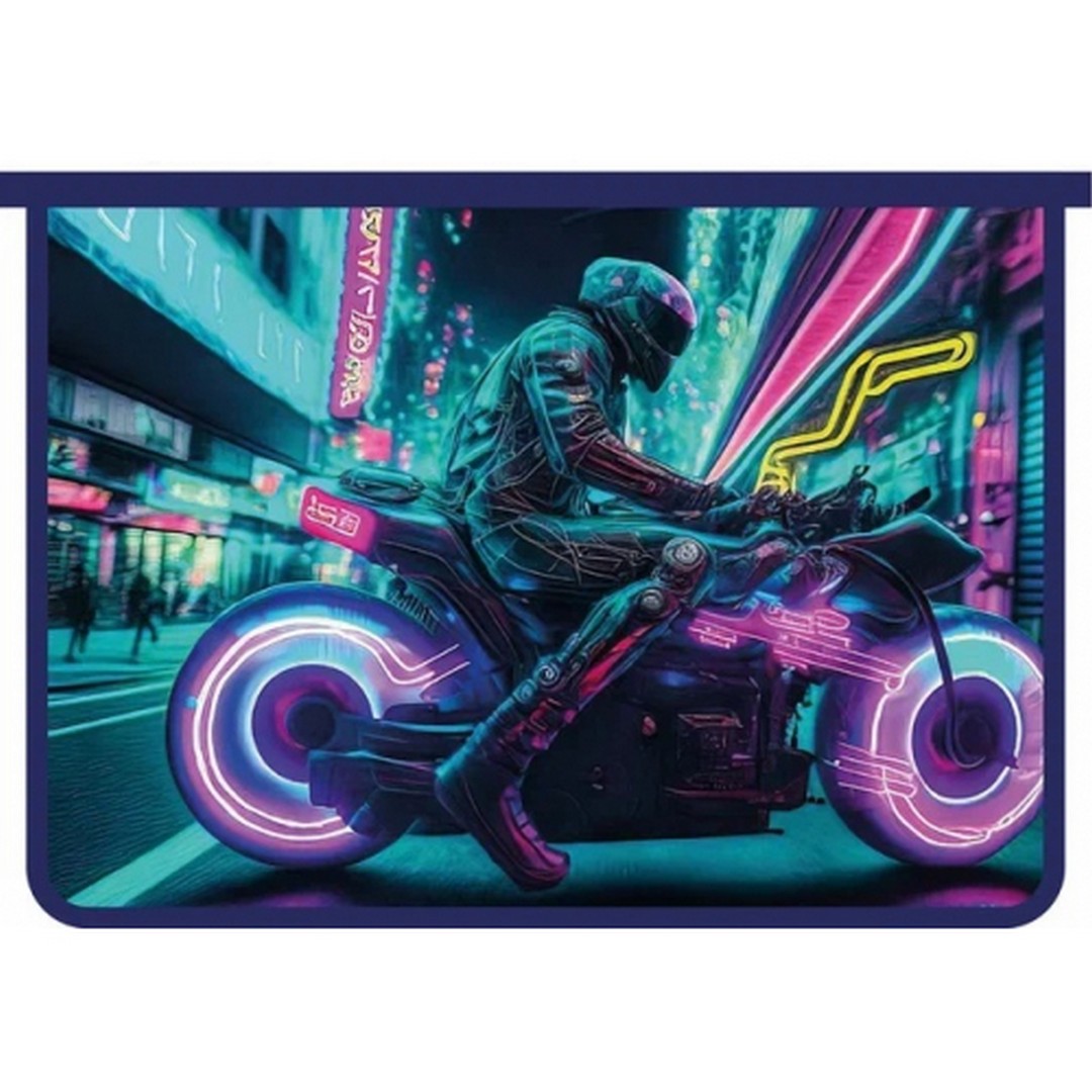 Папка для тетрадей, формат А4, на молнии