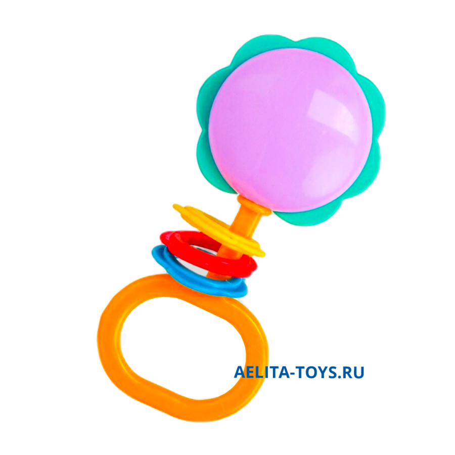 Погремушка "Цветочек" (Аэлита)