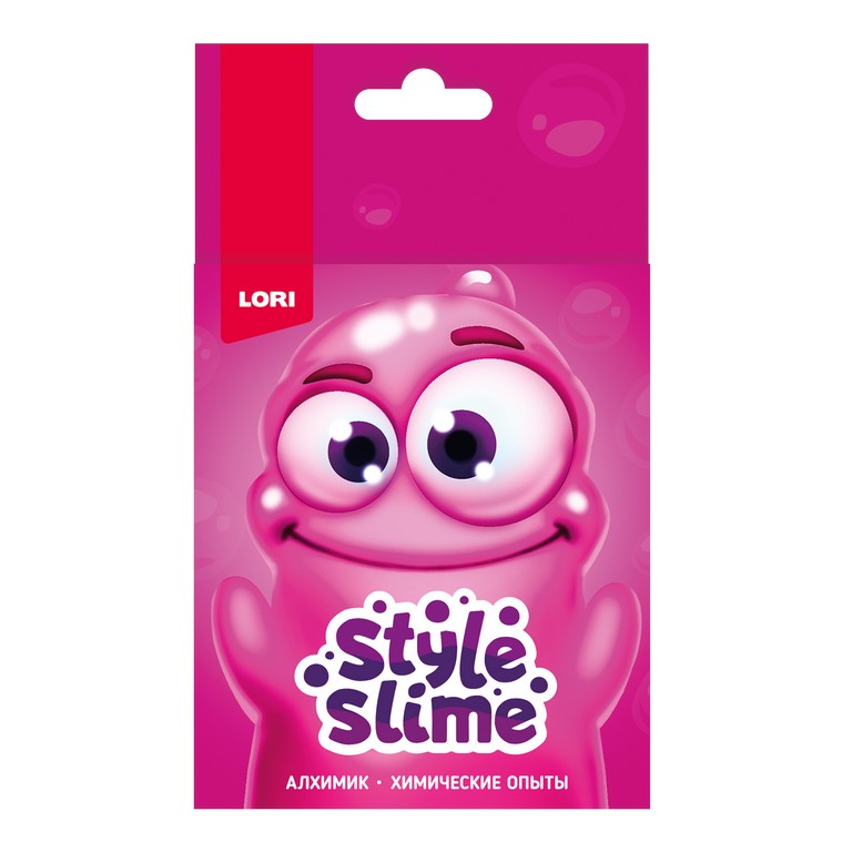 Химические опыты Style Slime "Розовый"