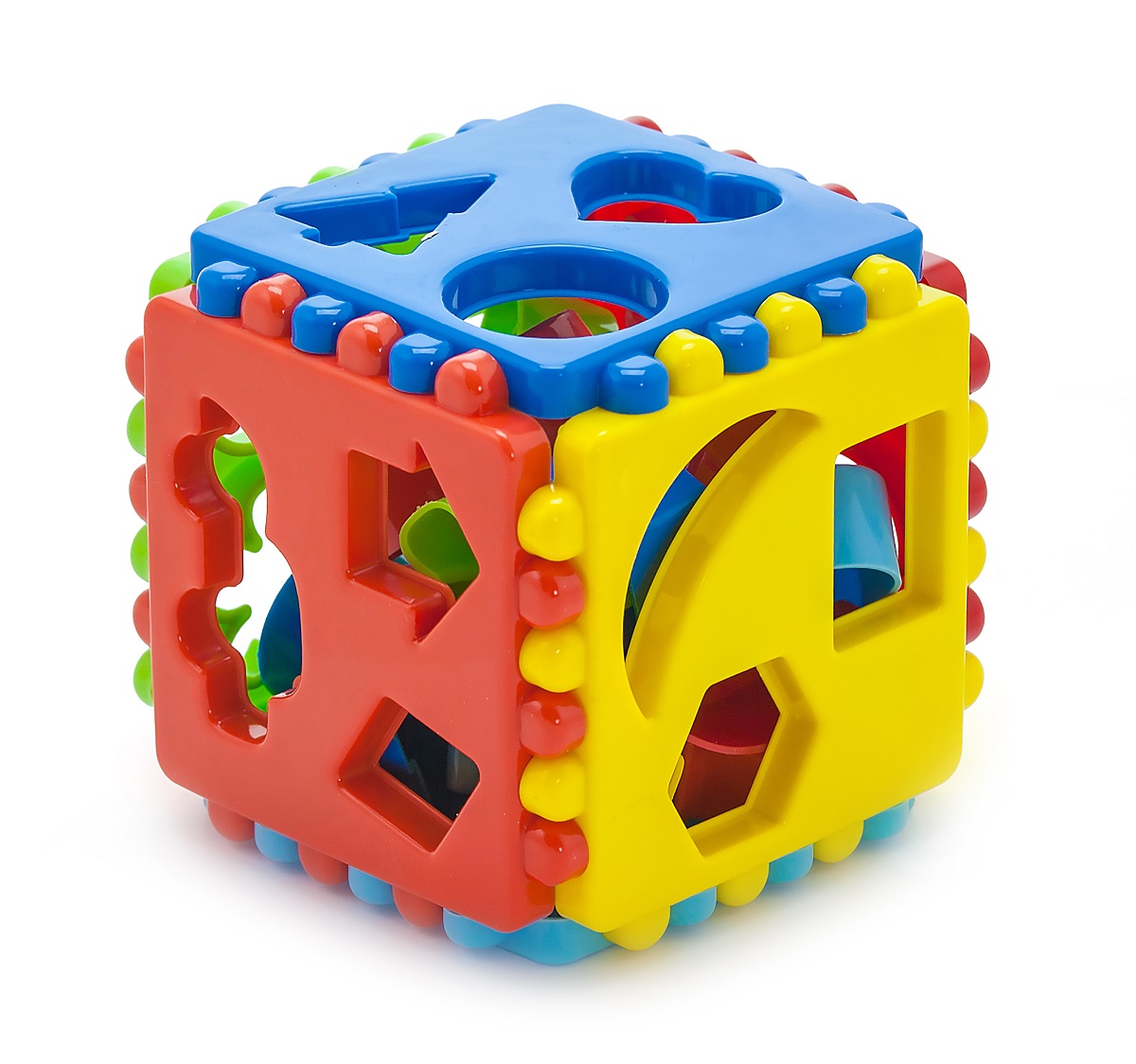 Игрушка "Кубик логический большой" (11,5х11,5х11,5 см)