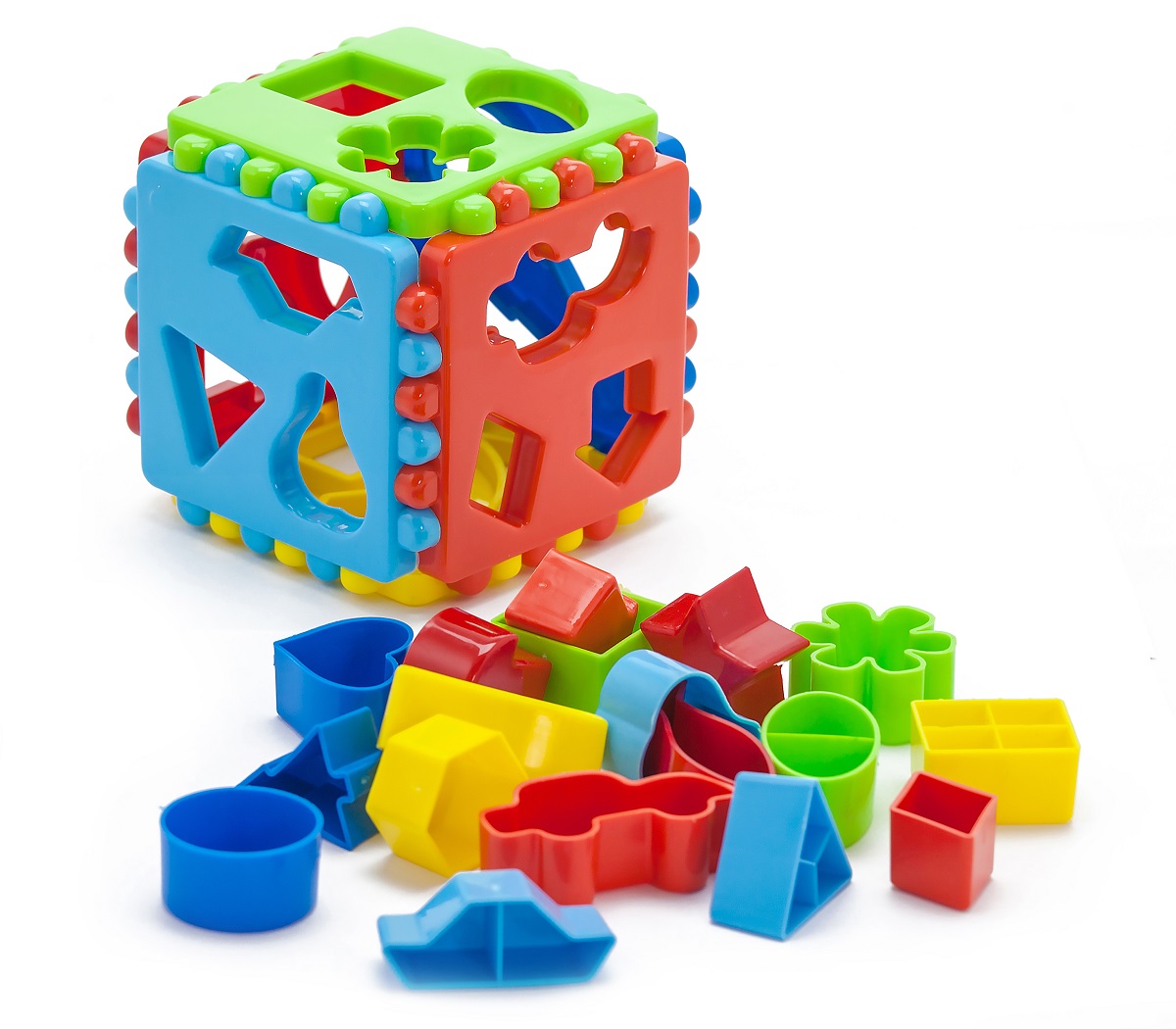 Игрушка "Кубик логический большой" (11,5х11,5х11,5 см)
