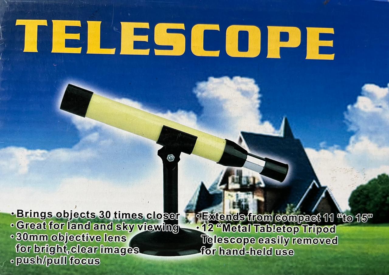 Телескоп в/пакете  36*8,5*14 см