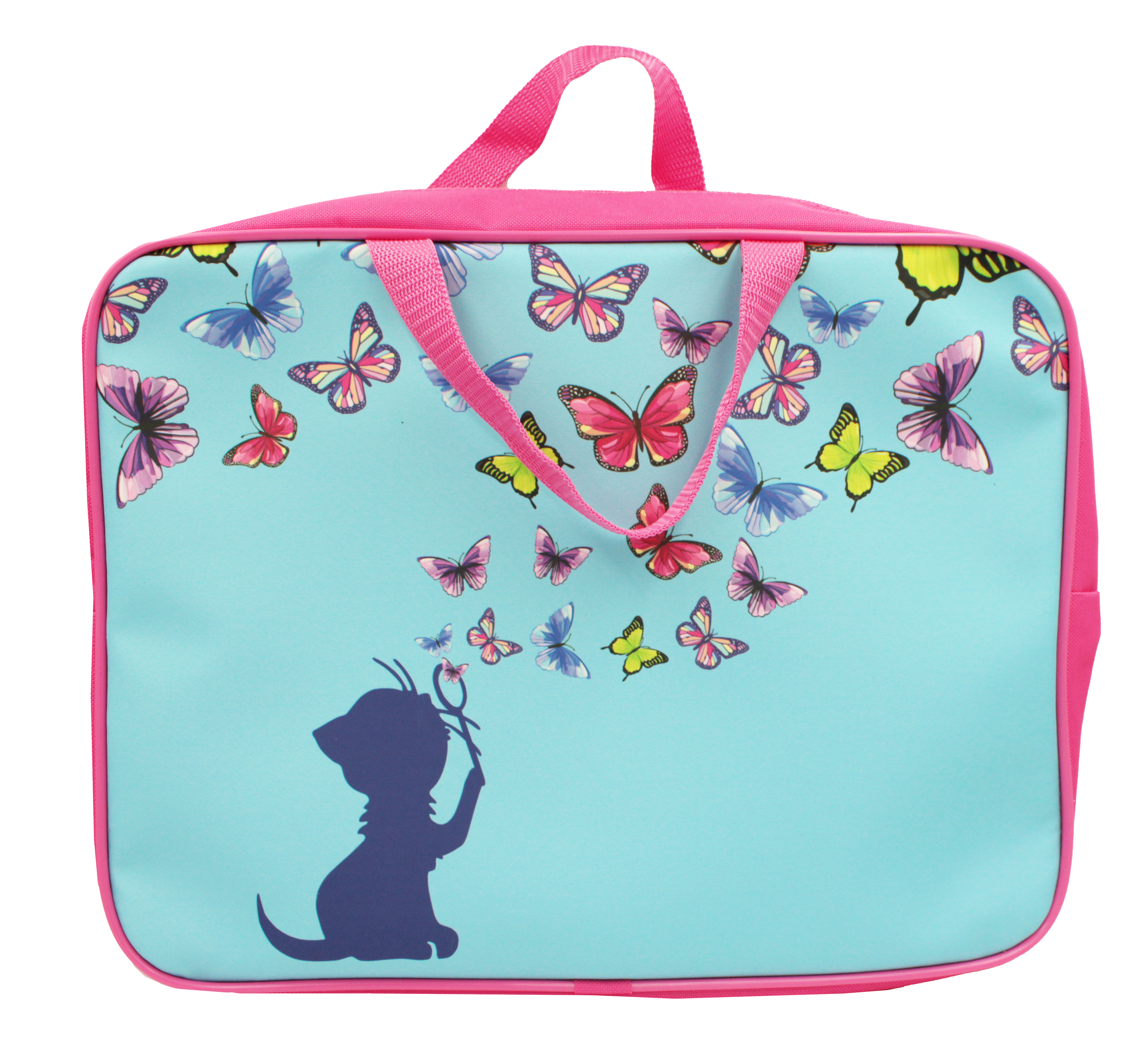 Папка - сумка Бабочки. Формат - А4.