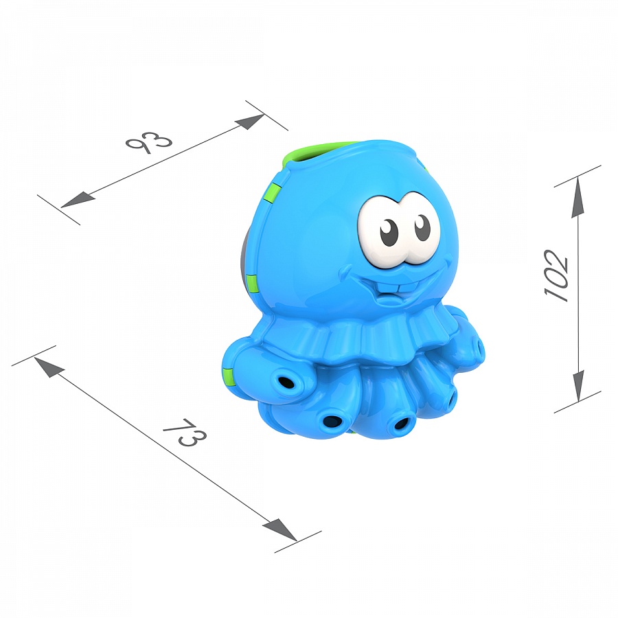 Игрушки для ванны (в инд.коробке) Водная серия