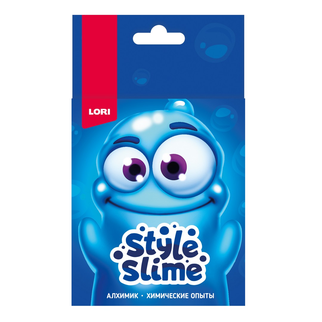 Химические опыты Style Slime "Голубой"