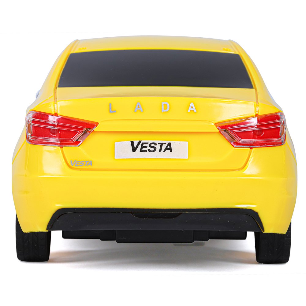 Р/У Машина Lada Vesta такси, М1:16, 40MHz, свет фар, движение вперед/назад/повороты, в компл. аккум.