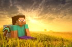 Minecraft. Apple. Minecraft. Apple.