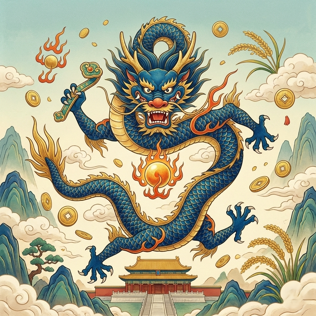 китайский дракон как символ власти и благополучия