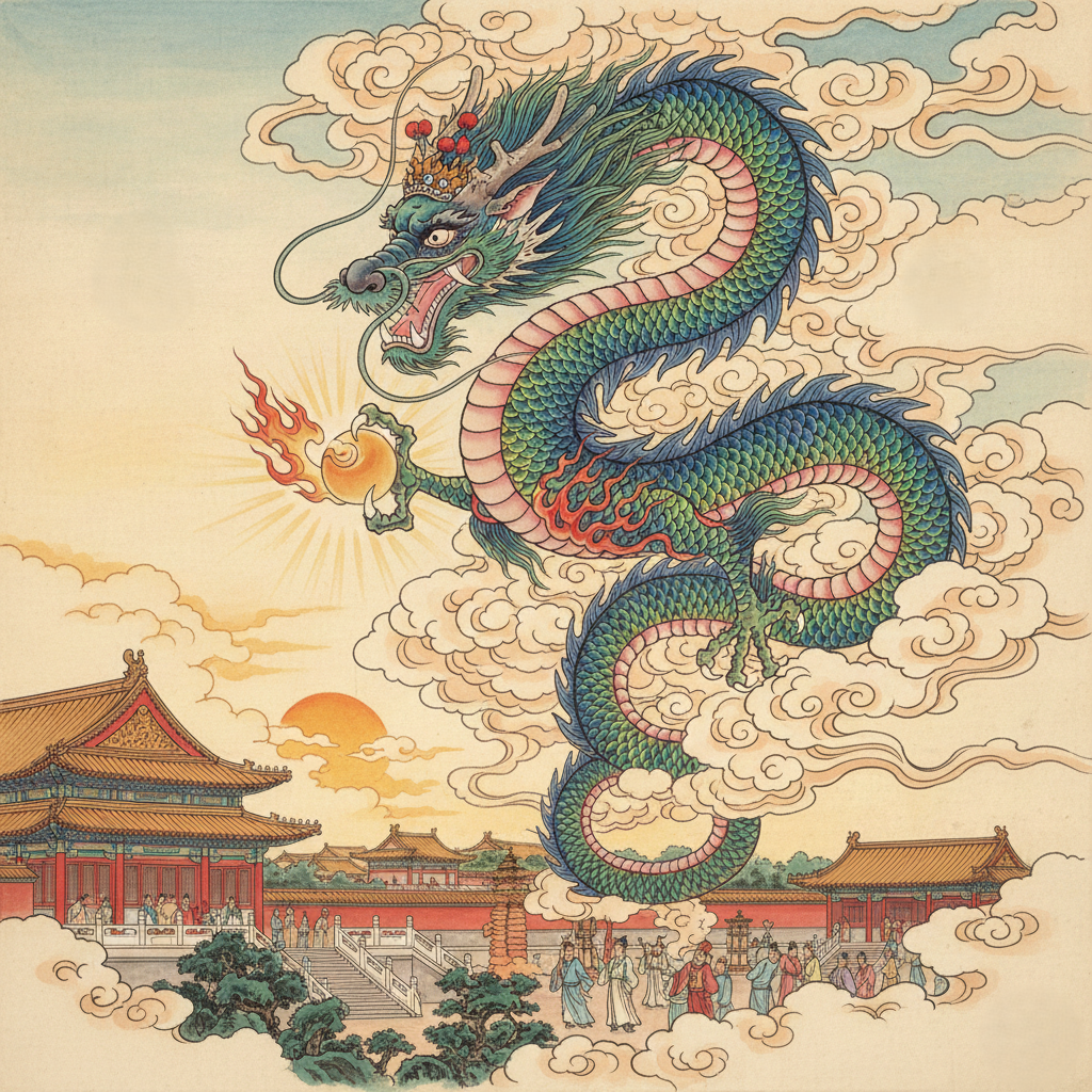 китайский дракон как символ власти и благополучия