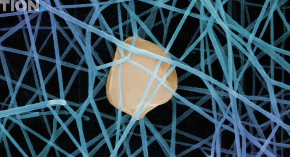 Волокна НЕРА из бризера Tion O2