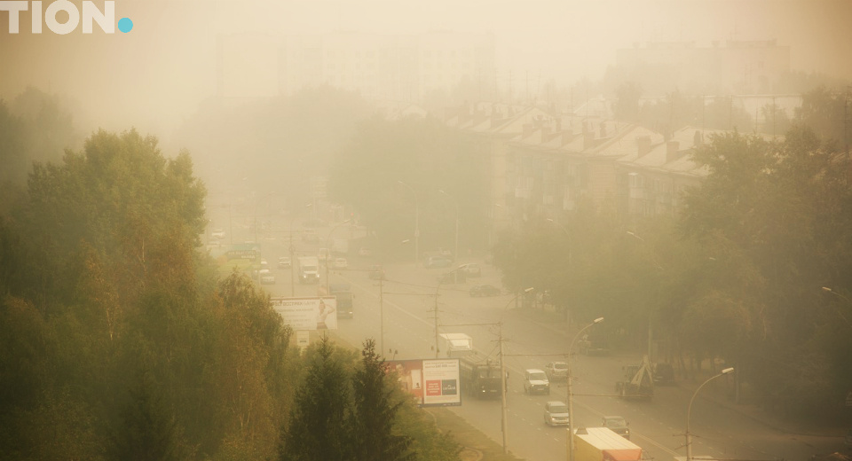 Лето 2016: загрязнение воздуха в Сибири