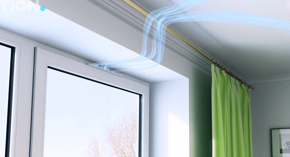 Приточный клапан на пластиковые окна: дайте квартире дышать!