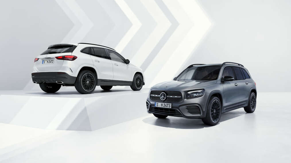 Представлены обновленные Mercedes-Benz GLA и GLB 