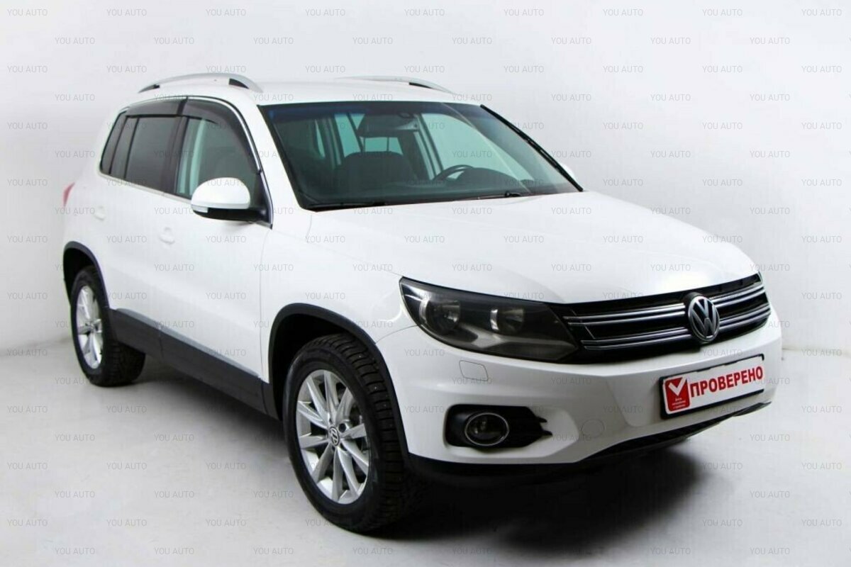 Volkswagen Tiguan 2012 Р±РµР»С‹Р№