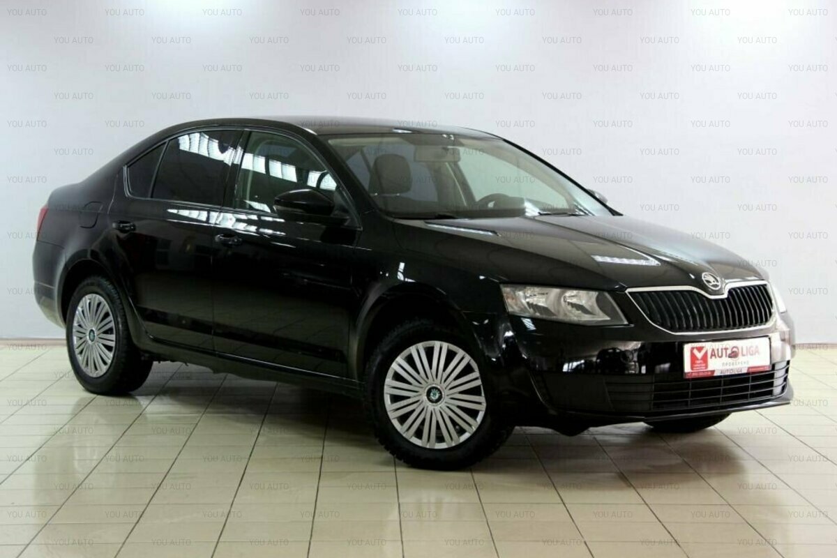 Skoda Octavia 2016 черная