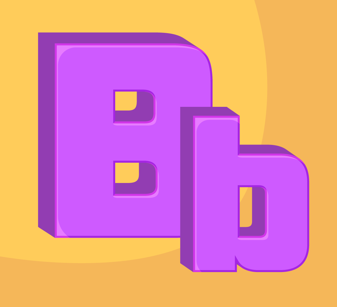 B