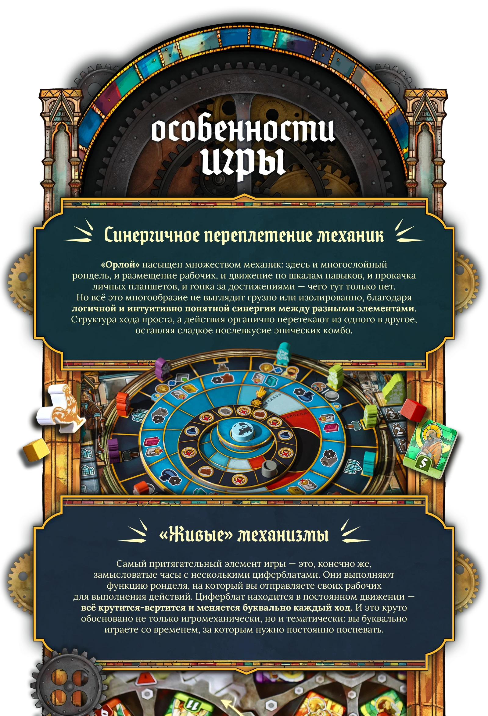 Особенности